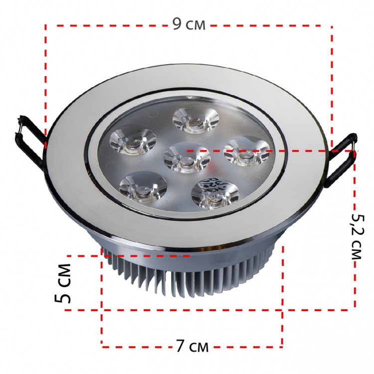 Встраиваемый светильник MW-Light Круз 637013606