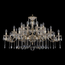 Подвесная люстра Bohemia Ivele Crystal 1709/24/410/A/GW