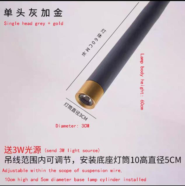  Светильник подвесной Integrator IT-AE-2524-H60D3