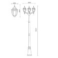  Arte Lamp · A3151 · A3151PA-3WG