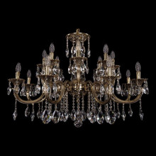 Подвесная люстра Bohemia Ivele Crystal 1702/8+8/335+150/A/GB