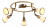 Arte Lamp · Vento · A9231PL-5AB