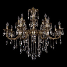 Подвесная люстра Bohemia Ivele Crystal 1702/8+8/335+150/B/GB
