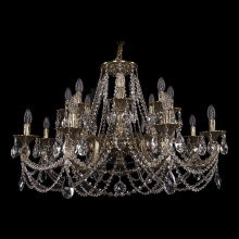 Подвесная люстра Bohemia Ivele Crystal 1702/8+8/335+150/C/GB