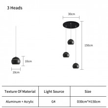 Светильник подвесной Integrator IT-AE-2538-3