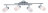 Arte Lamp · Cavalletta · A4510PL-4SS