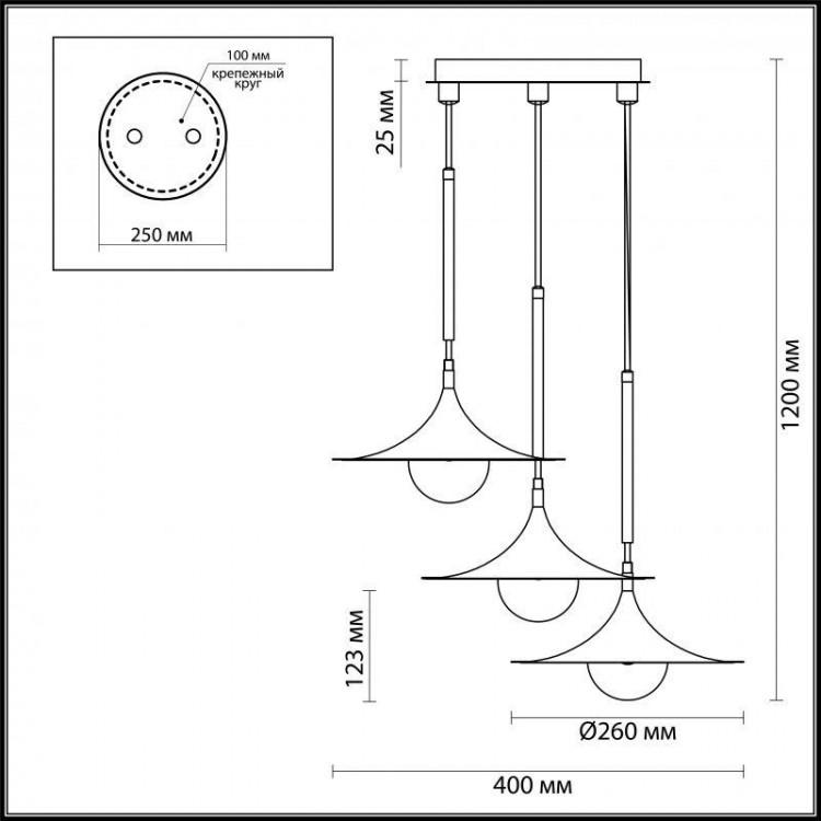  Odeon Light · BAROLO · 4155/27L