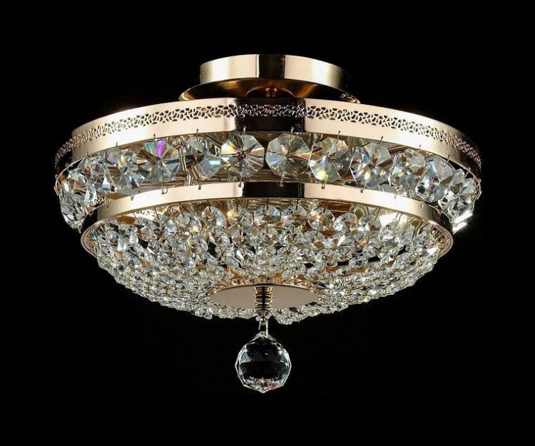 Люстра на штанге Maytoni Diamant 4 P700-PT35-G