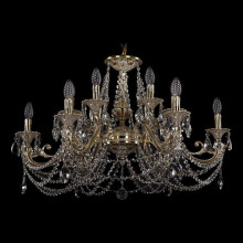 Подвесная люстра Bohemia Ivele Crystal 1703/12/320/C/GI