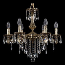 Подвесная люстра Bohemia Ivele Crystal 1710/6/160/B/GB