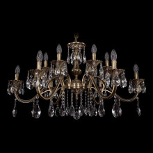 Подвесная люстра Bohemia Ivele Crystal 1703/12/360/A/FP