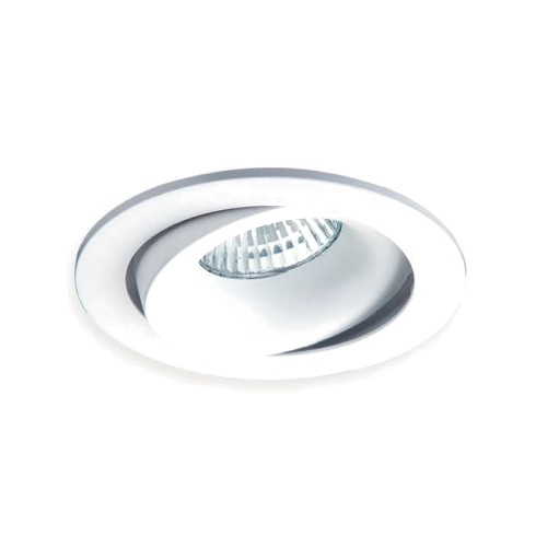  Встраиваемый белый круглый потолочный светильник ST Luce 01-Round-WH WHITE