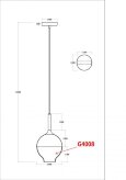  Odeon Light · Asna · 4008/1