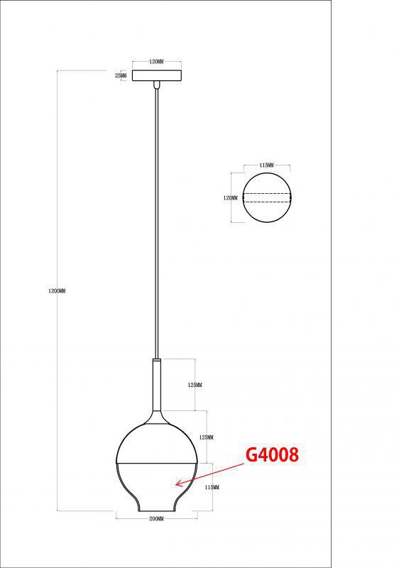  Odeon Light · Asna · 4008/1