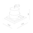  Arte Lamp · Privato · A7018PL-1BK