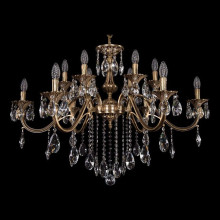Подвесная люстра Bohemia Ivele Crystal 1703/12/360/B/FP