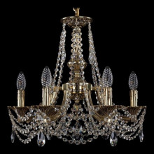 Подвесная люстра Bohemia Ivele Crystal 1771/6/150/C/GB