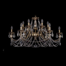 Подвесная люстра Bohemia Ivele Crystal 1703/12/360/C/FP