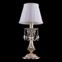 Настольная лампа декоративная Bohemia Ivele Crystal 7001/1-30/GW/SH13A-160