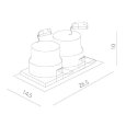  Arte Lamp · Privato · A7018PL-2BK