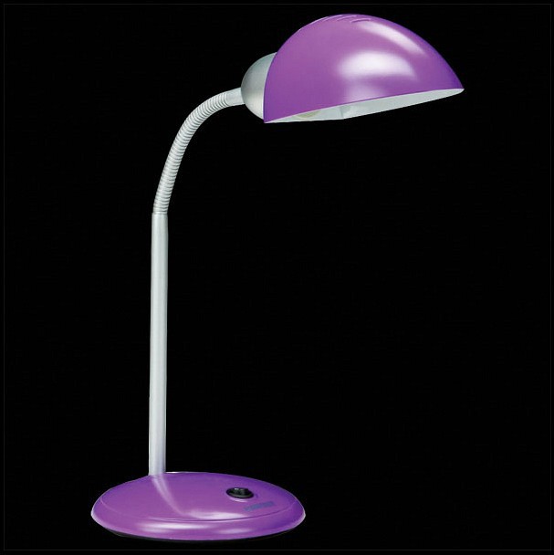  Настольная лампа офисная Eurosvet 1926 фиолетовый