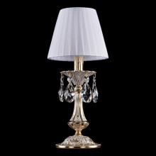Настольная лампа декоративная Bohemia Ivele Crystal 7001/1-30/GW/SH2-160