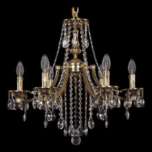 Подвесная люстра Bohemia Ivele Crystal 1771/6/190/B/GB