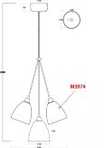  Odeon Light · Trina · 3974/3