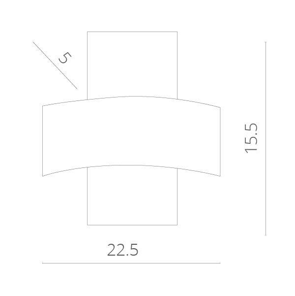  Arte Lamp · Croce · A1444AP-1WH