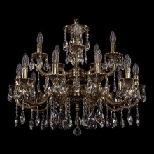 Подвесная люстра Bohemia Ivele Crystal 1722/10+5/265/A/GB