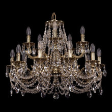 Подвесная люстра Bohemia Ivele Crystal 1722/10+5/265/C/GB