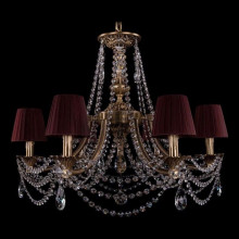 Подвесная люстра Bohemia Ivele Crystal 1771/6/220/C/FP/SH9