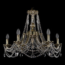 Подвесная люстра Bohemia Ivele Crystal 1771/6/220/C/GB