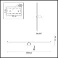  Odeon Light · Mill · 3858/12WC