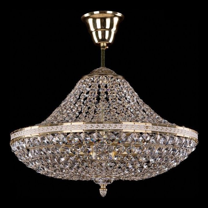  Люстра на штанге Bohemia Ivele Crystal 2160/40/GW