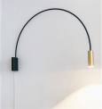  Настенный прикроватный чёрный светильник Integrator Bedside IT-619
