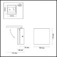  Odeon Light · SQUADRO · 3859/10WB