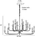  [R] IT-R-0401-004-ABR Светильник подвесной ANTERIORS "Breck chandelier" 89105