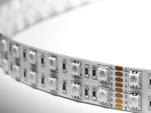  Лента RT 2-5000 24V Cool 8K 2x2 (5060, 600 LED, LUX) (1 м, отгружается по 5 м)