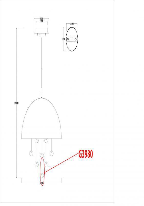  Odeon Light · Nube · 3980/4