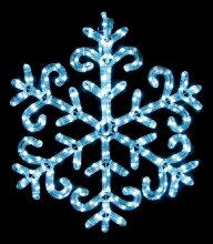 Панно световое Feron Снежинка 26701 (60 см)