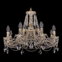 Подвесная люстра Bohemia Ivele Crystal 1771/8/190/C/GW