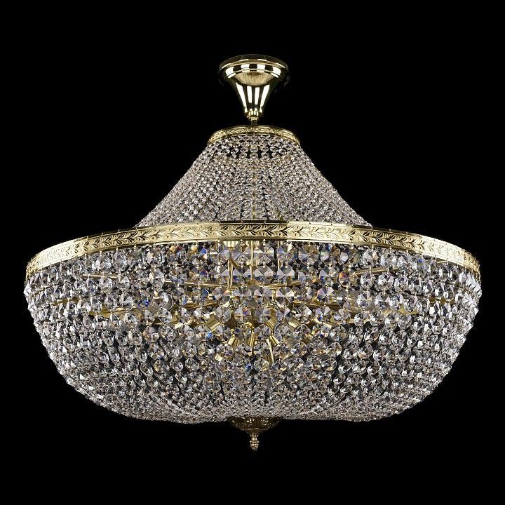  Люстра на штанге Bohemia Ivele Crystal 2160/80/G