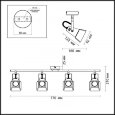  Odeon Light · Techno pro · 3631/4C