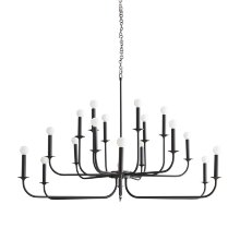 [R] IT-R-0401-006-BZ Светильник подвесной ANTERIORS "Breck chandelier" 89345