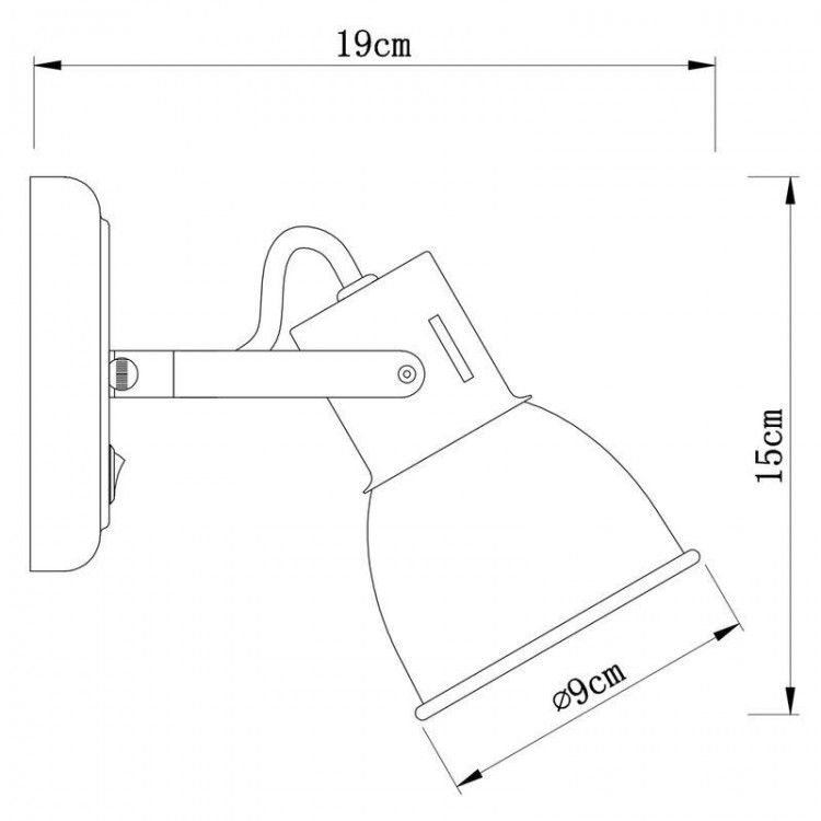  Arte Lamp · A1677 · A1677AP-1GY