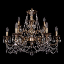 Подвесная люстра Bohemia Ivele Crystal 1722/6+3/265/C/FP