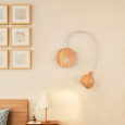  Прикроватный деревянный светодиодный светильник Integrator Bedside IT-623 белый