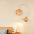  Прикроватный деревянный светодиодный светильник Integrator Bedside IT-623 белый