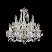 Подвесная люстра Bohemia Ivele Crystal 1402/8+4/160/2d/G